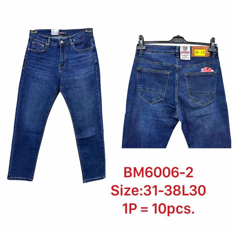 Spodnie jeansy meskie Roz 31-38, Mix Kolor .Paczka 10 szt